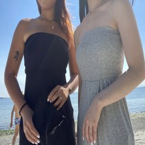 윤니 비치탑 점프수트