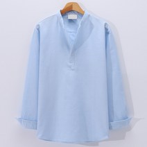 후앙스 데일리 옥스포드 헨리넥 긴팔 셔츠 SBST-8123