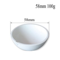 100g-5000g 고온 석영 그릇 도가니 용해 주조 정제 금은 보석 도구 용융, 01 58mm 100g