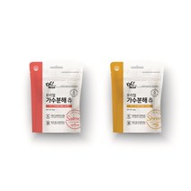 옵티펫 오리얼 가수분해 츄 새우맛 연어맛 90g 저알러지 강아지 고양이 간식, 연어맛+새우맛
