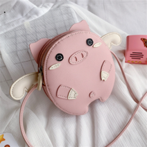 오꿈 가죽가방만들기 키트 DIY 가죽공예 바느질세트, 02 돼지 PINK, 1