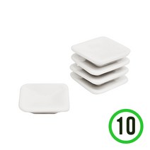 파스텔크래프트 MS-24*미니어처 사각접시2 2.9x2.9cm(10개입)