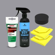 소낙스 스크래치 리무버 컴파운드 75ml 흠집 제거제 잔기스 제거 + 어플, A-2 컴파운드75 세트