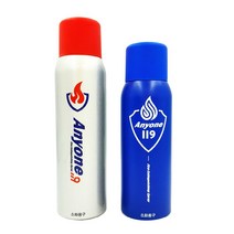 [국산] [애니원119] 휴대용 차량용 가정용 캠핑용 스프레이 미니소화기, 485g(블루)