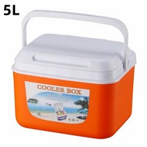 바퀴 달린 아이스박스 캐리어형 캠핑용 야외 휴대용 5l 캠핑 아이스 박스 절연 쿨러 미니 냉장고 맥주 냉각 식품 유지 신선한 차가운 icebox, 02 5L