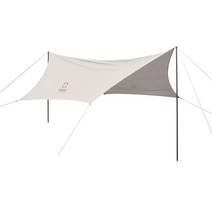 s39more(스모어) a-base tent tarp 폴리에스테르 터프 헥사타프 터프 텐트 일본정품, 290×330cm