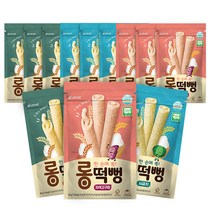 아이배냇 롱떡뻥 3종세트, 4세트, 자색고구마+단호박+시금치