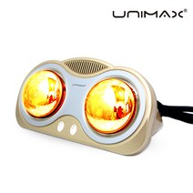 유니맥스 1초 욕실난방기 2구/3구 욕실 히터 화장실 목욕탕 온열기, 2구 CM-T20