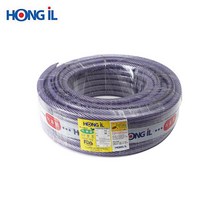 홍일산업 꼬임방지 트위스트 편사호스 20M 30M 50M 식품용 택 1종