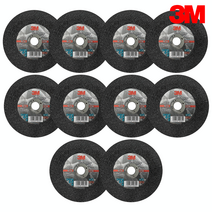 3M 실버 silver 5인치 절단석 보급형 금속가공 철로 조선, 50개