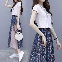 이노뱅크 여성용 쥬씨 히피 에스닉 롱 스커트
