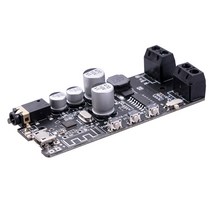 새로운 2*50W 전력 증폭기 클래스 D 오디오 10W ~ 200W HiFi 스테레오 무선 음악 플레이어 USB 사운드 카드 앱 디지털 앰프, 검은색