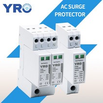 전압조절기AC SPD 2P 4P 20-40KA 420V 집 번개 서지 보호기 저전압 장치 OEM 공장 YRSP-A2-2P/T2, 01 2P_01 20-40KA 420V
