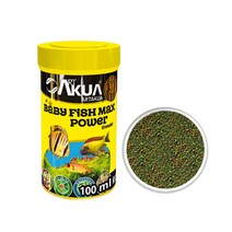 아트아쿠아 베이비 맥스 파워 40g/100ml 치어 산호 소형 열대어 사료, 1개