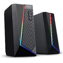 보스위즈 스피커 LED 2채널 데스크탑 PC, 단일제품