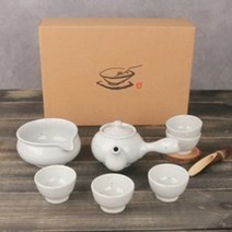 여주 전통다기 고백자 5인다기, 1세트