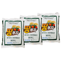 땅부자 10kg 3포 토양개량제 비료 연작장해 생육 개선 펠렛 고추 모두싹 나라바이오