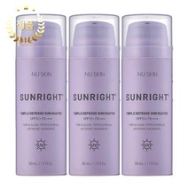 뉴스킨 자외선차단 선라이트 트리플 디펜스 선마스터 SPF50+ PA++++ 50ml, 3개