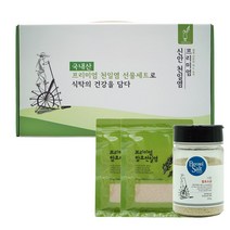 비온뒤 첫소금 프리미엄 함초소금 선물세트 본품200g x 리필600g, 200g