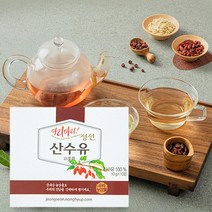 [정선농협] 오일장 산수유차 (10gx10티)x2박스, 상세 설명 참조