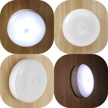마트498 접착식 LED 무선센서등 백색 계단센서등 현관센서등 아파트조명 신발장 동작감지기 재실감지기 센스등 베