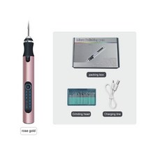마킹조각장비 레이저각인기 휴대용 미니 USB 무선 회전 도구 키트 목공 조각 펜 DIY 보석 금속 유리 나무 손, [05] type 5