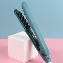 헤어 볼륨 미니 나른 볼륨 고데기 고데기 매트 헤어 근인종이 펌 남녀용 고데기, 녹색스프레이*(2년보증), 하나