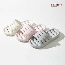 1+1 한샘 EVA 욕실화 모음 물빠짐 미끄럼방지, 05.프리미엄 물빠짐 욕실화_그레이 (2개)