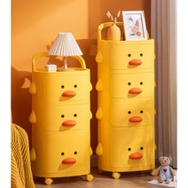 아이방 오리 서랍장 2단 3단 스토리지, 오리2단[길이 32 폭 32 높이 62cm]