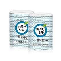깨끗한나라 점보롤 화장지2겹 300MX4롤x4팩16롤