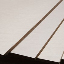 큐브프레임 두께18mm 바닐라마블 하이그로시판재 PET합판 MDF목재, 테두리:니게르화이트