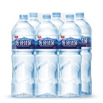 동원샘물 생수, 6개, 2L