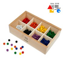 샘통 10가베 2.5cm형 프뢰벨가베 은물 은물-72394EA, CR_ 본상품선택