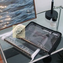 A5_6공_프레임_바인더북_커버_지퍼형 B121, 블랙