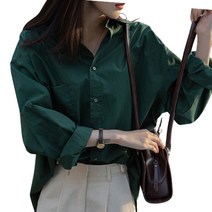 리더스타 1-O-069 여성블라우스 긴팔블라우스 루즈핏 셔츠 블라우스