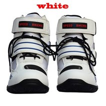 PRO-BIKER 전문 레이싱 신발 가죽 통기성 오프로드 오토바이 부츠 승마 부츠 신발 남성 신발, 8, 2