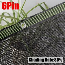 육각쉘터 헥사곤 원터치 텐트 캠핑 3/6/12Pin 블랙 안티 자외선 양산 그물 온실 식물 음영 창고 정원 개인 정보 보호 화면 야외 자동차 태양 대피소 전망대 항해, [23] 2x8m, [02] 6Pin Black Nets