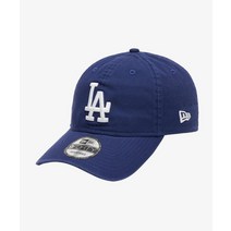 NEW ERA 무료반품 베이직 워시드 LA 다저스 언스트럭쳐 볼캡 로얄 블루 940UNST WASH BASIC LOSDOD DK ROYAL 12836222