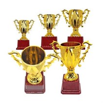 사각트로피 상메달 우승컵 운동회 - 3종 미니트로피 상장 운동회메달 경진대회MZ+1235, 사각트로피(중)