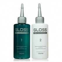 그리에이트 그로스 크리닉 아이롱 펌펌 1 2제 각150ml