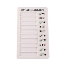 종이 메모 문구 다목적 벽걸이 체크리스트 메모 보드 조정 가능한 내 집안일 RV 가정 벽 학교 교실 1 개, 04 Blank RV CHECKLIST
