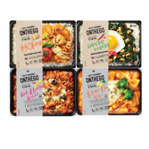 온더고 냉동도시락 4종 각2개씩 간편도시락(푸팟퐁 태국식치킨 라구볼로제 통모빠로파스타)/혼합무료배송, 2개, 푸팟퐁커리 300g, 2개