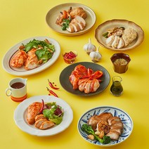한끼통살 통살 닭가슴살 10종 혼합 10팩(각 1팩씩 총 10팩), 10개, 100g