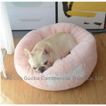 아페토 반려견용 커버분리형 럭셔리 도넛방석, 그레이