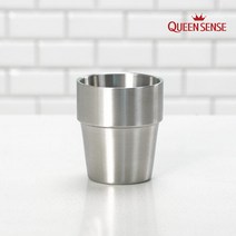퀸센스 스테인레스 304 이중 진공 물컵 캠핑컵 등산컵 스텐컵 대 300ml