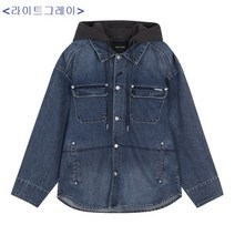버커루 B225DS150P_버커루 BC 남여공용 오버핏 셔츠 자켓