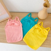 강아지나시 .애견옷 강아지 끈나시 고양이 푸들 비숑 포메라니안 프렌치불독 퍼그 슈나우저 가을옷 여름, C06-XXL법두금 가슴둘레 50등길이 30cm