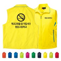 TCS-581 학교 금연활동 홍보조끼 (인쇄변경가능)