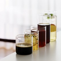 [사라반] 비라운드 카페 글라스 일자 내열 유리컵 텀블러 5종, 옵션5. 비라운드일자컵700ml[C06/1p]