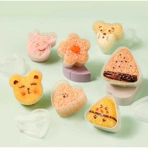 주먹밥만들기 캐틱터도시락 아기주먹밥 삼각김밥 틀, 삼각 주먹밥 틀 2팩